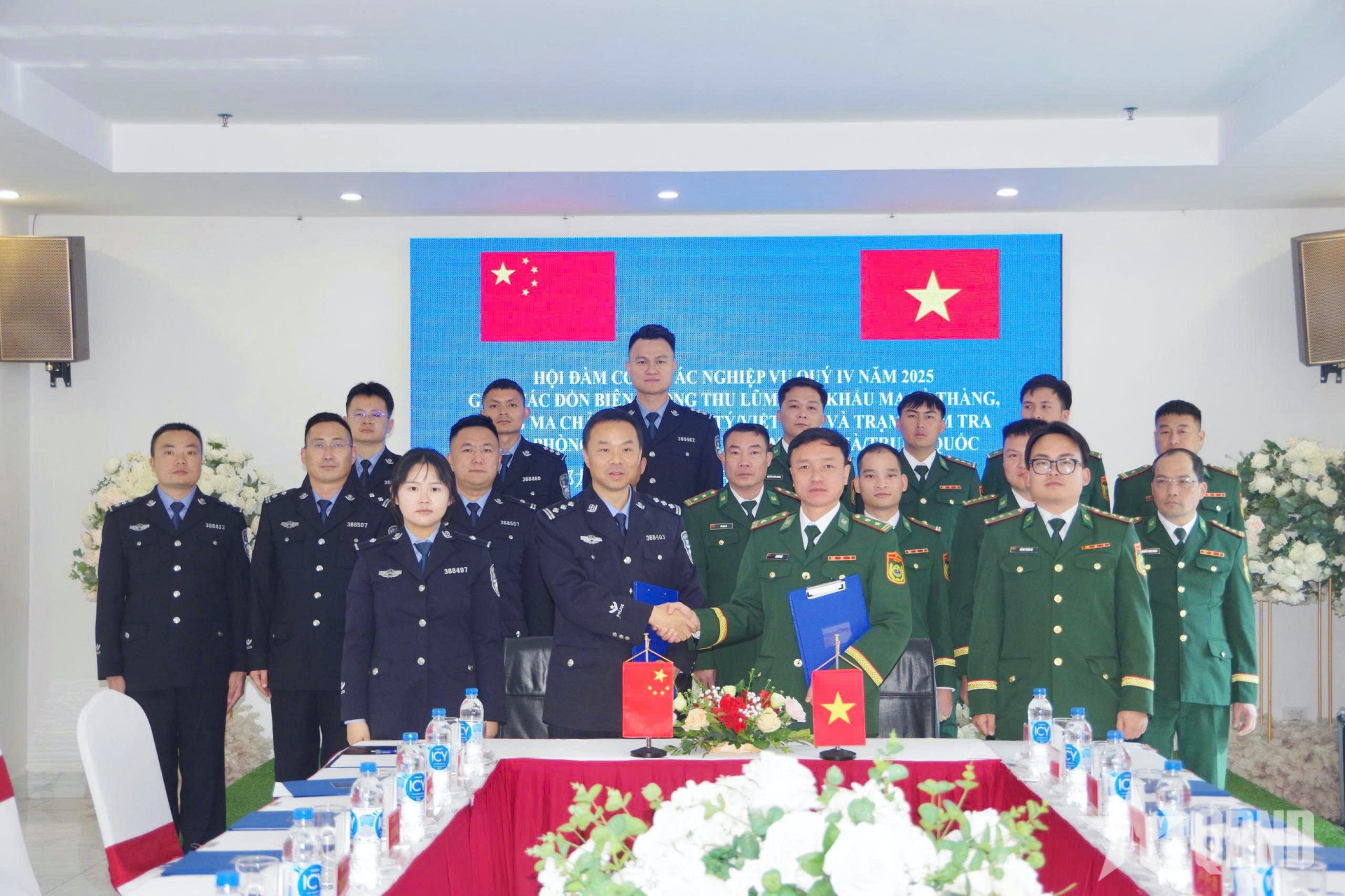 Hội đàm công tác nghiệp vụ Biên phòng Việt Nam-Trung Quốc